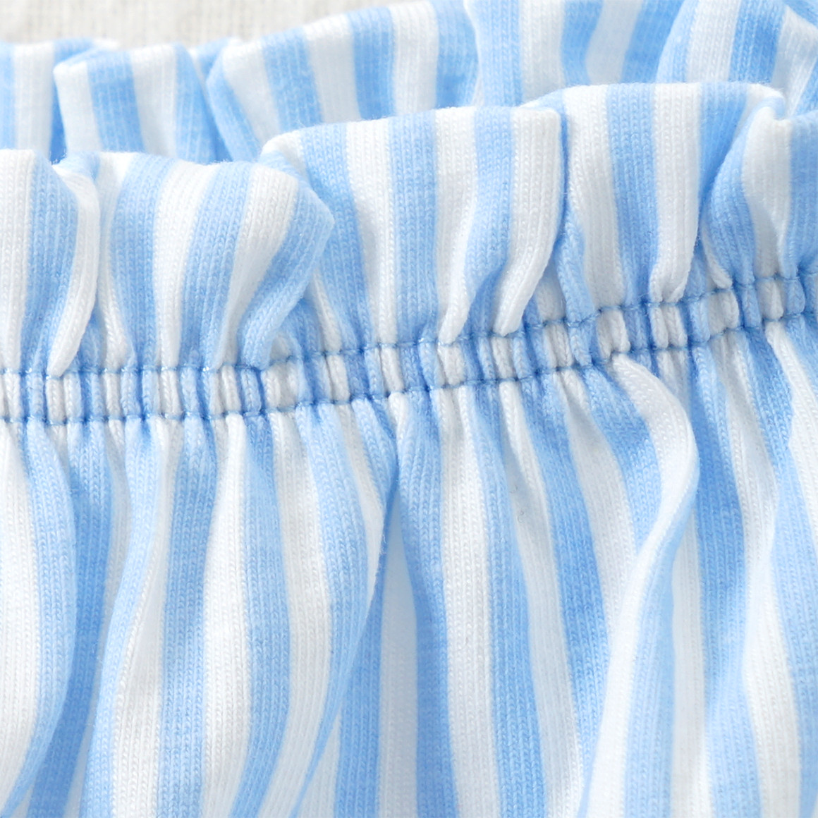 Famy 3 Mädchen Tops mit bunten Motiven weiss / rosa / hellblau
