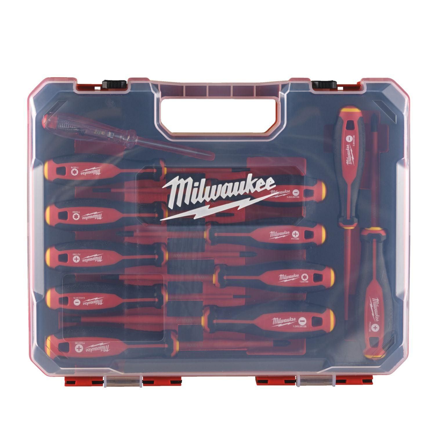 Milwaukee Tri-Lobe VDE Schroevendraaierset - 12-delig - 4932479095