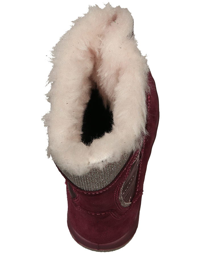 Winterstiefel PFZGT – FLUFFY gefüttert in beere
