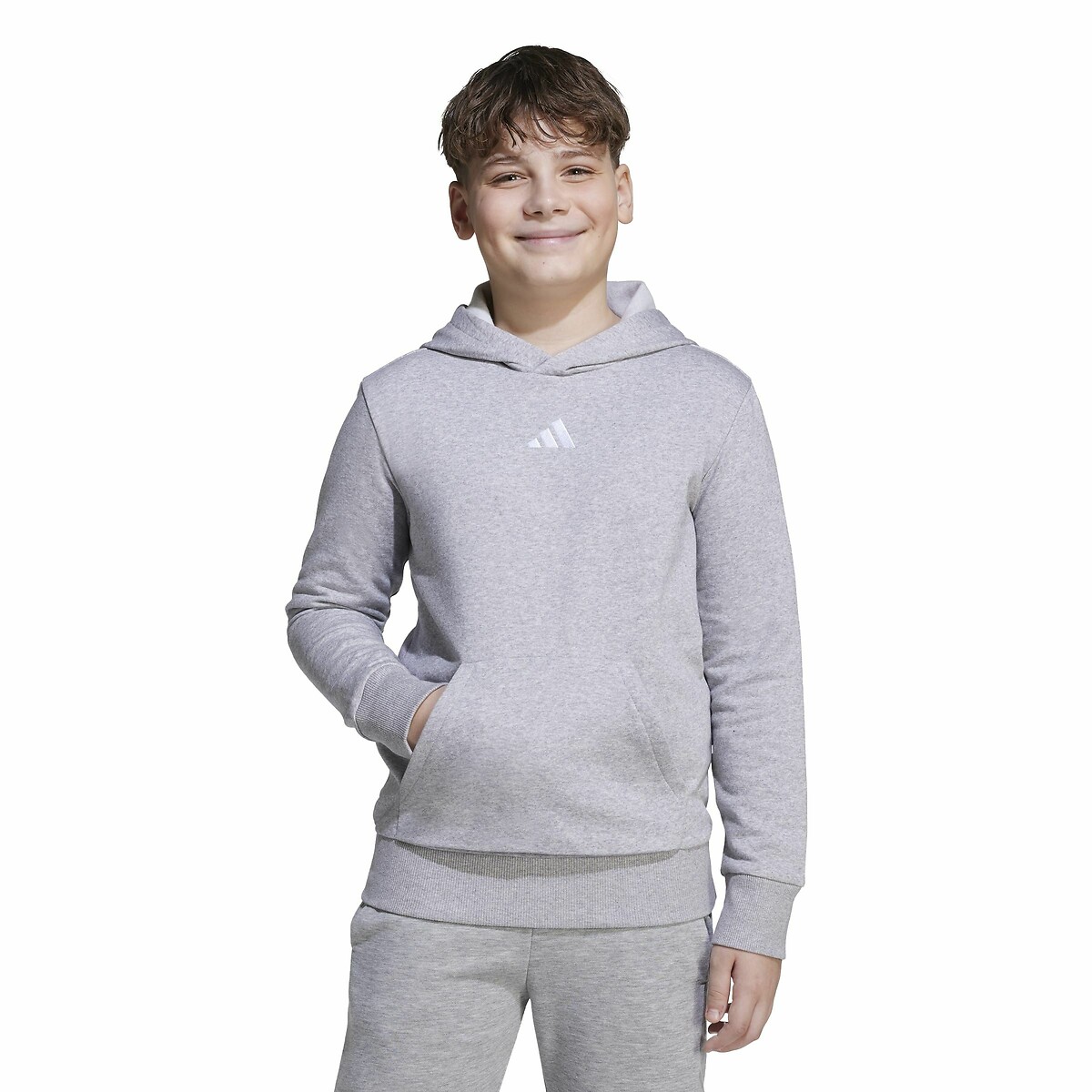ROUPAS ESPORTIVAS ADIDAS<br>Moletom fechado em fleece escovado
