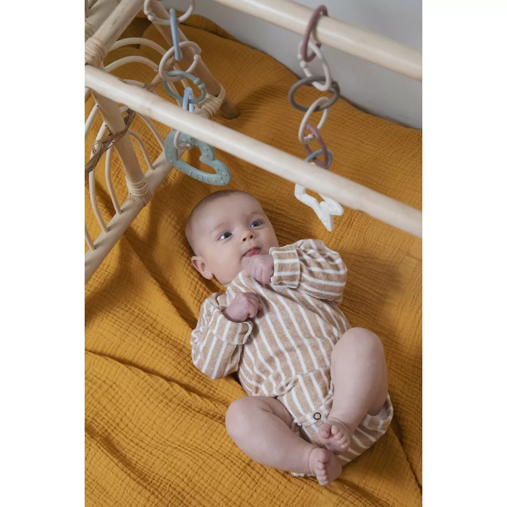BIBS Baby Bitie Heart - Ivory