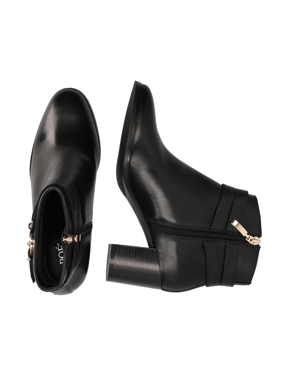 Glattleder Stiefelette
