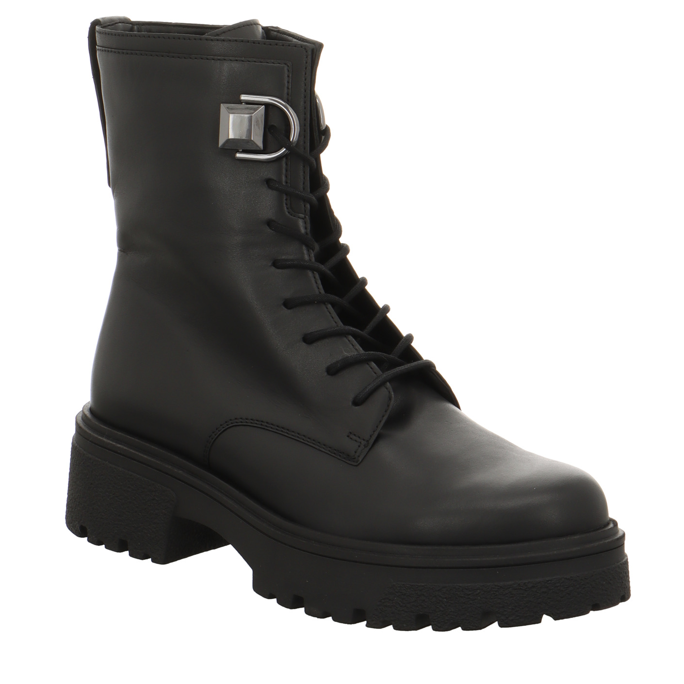 Schnürboots schwarz