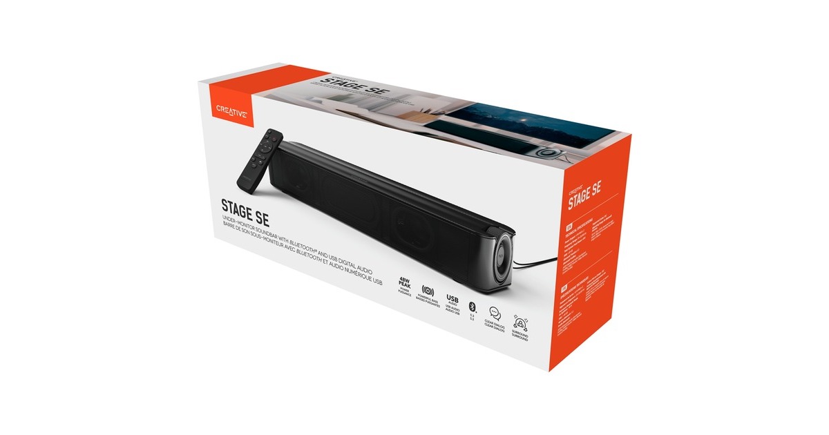 CreativeStage SE soundbar  (Zwart)