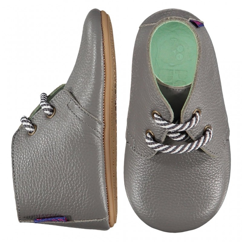 Poco Nido Poconido chaussures mighty lacets gris