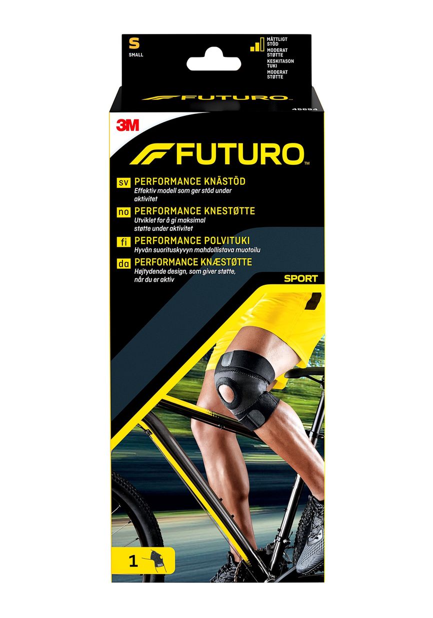 Futuro Sport Performance knestøtte S 1 stk