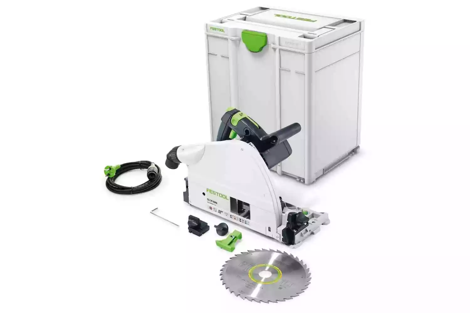 Festool TS 75 EBQ-Plus Invalcirkelzaagmachine in Systainer