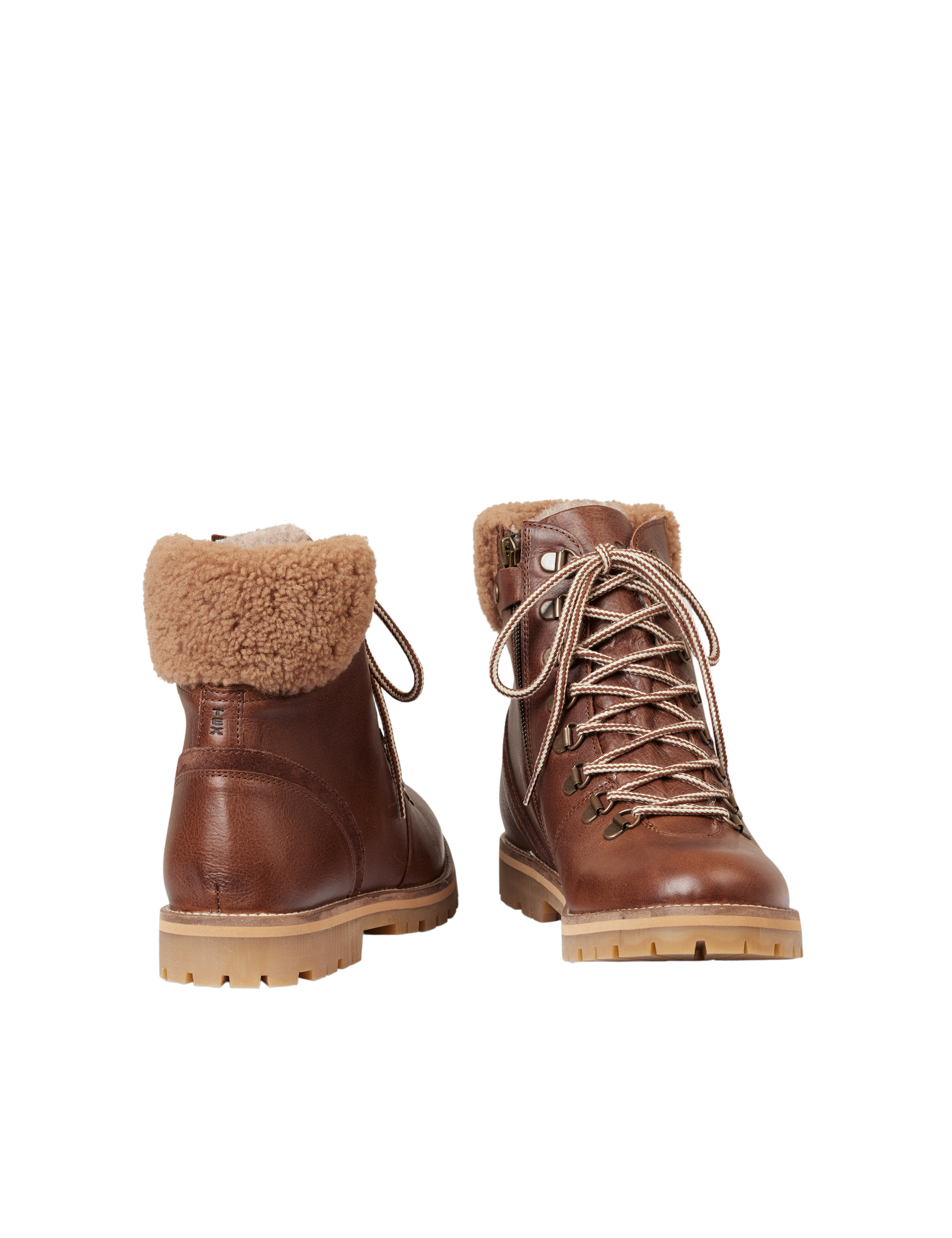 Shearling Winter Boot Women - Hazelnut