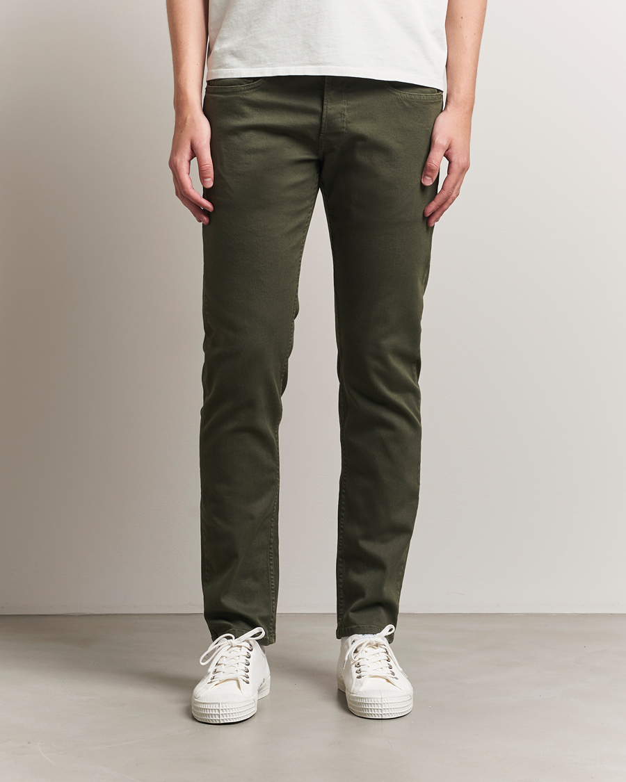 Replay Grover Bullstretch 5-Pocket Pants Dark Green