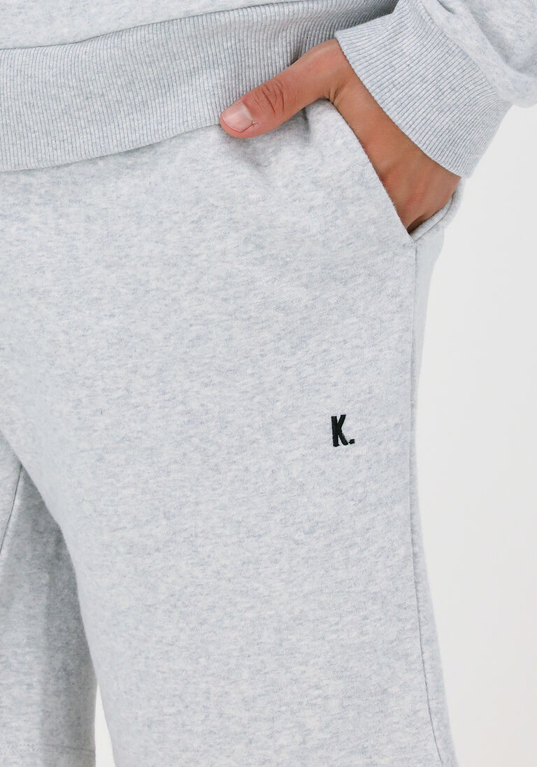 KULTIVATE lichtgrijze kultivate korte broek sh comfort shorts