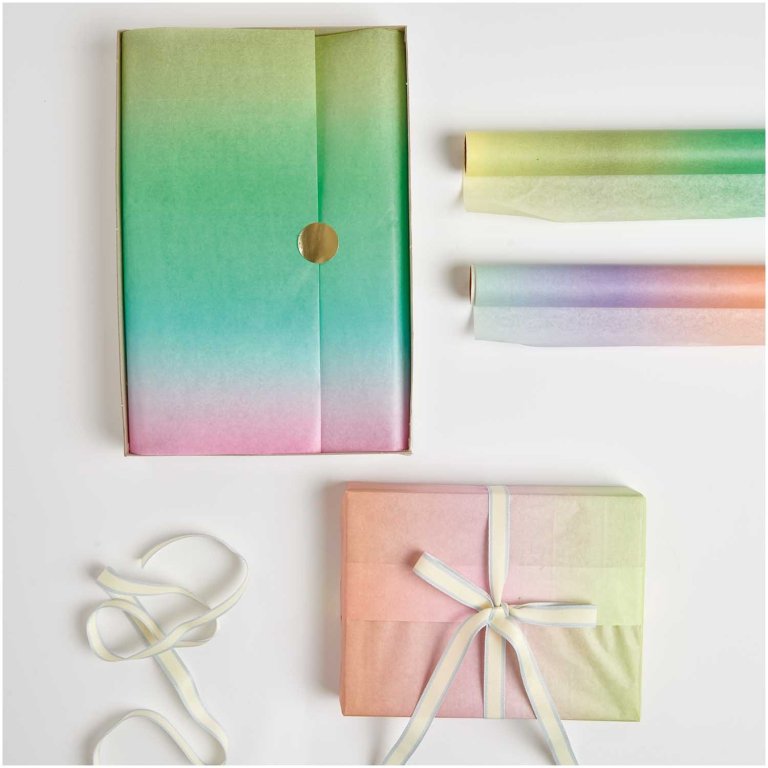 Seidenpapier Paper Poetry Rolle