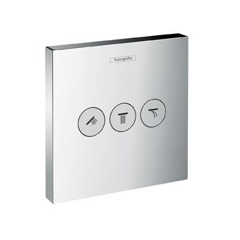 Hansgrohe ShowerSelect afbouwdeel v. inbouwkraan m. 3 stopkranen v. 3 douchefuncties chroom