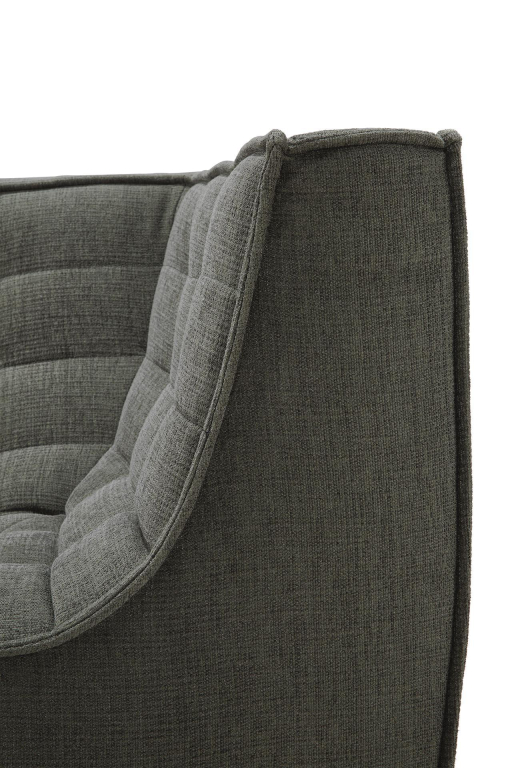 Ethnicraft N701 bank hoekelement Eco fabric Graphite
