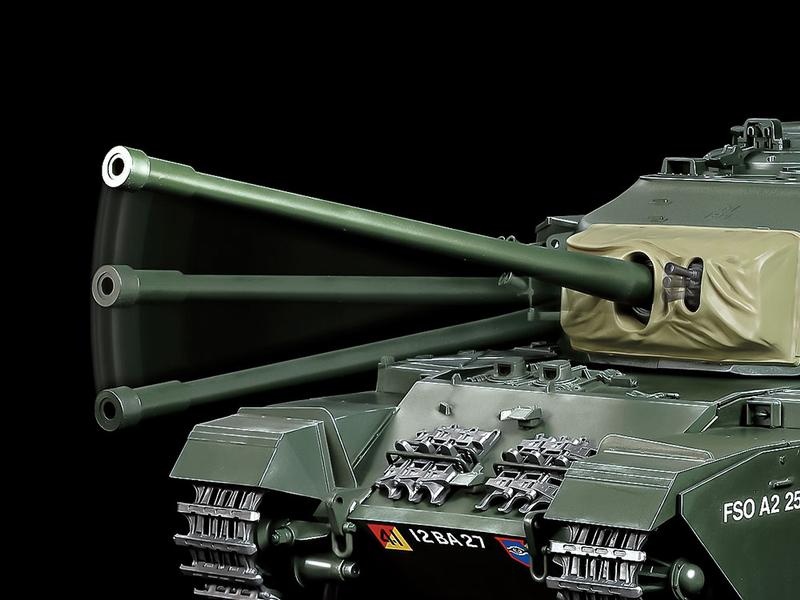 Tamiya Panzer Centurion MKIII, Full Option, 1:16, Bausatz Centurion MKIII Panzer mit Schweizer Decals