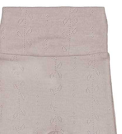 MarMar Bukser - Uld - Pointelle - Piva - Soft Dove