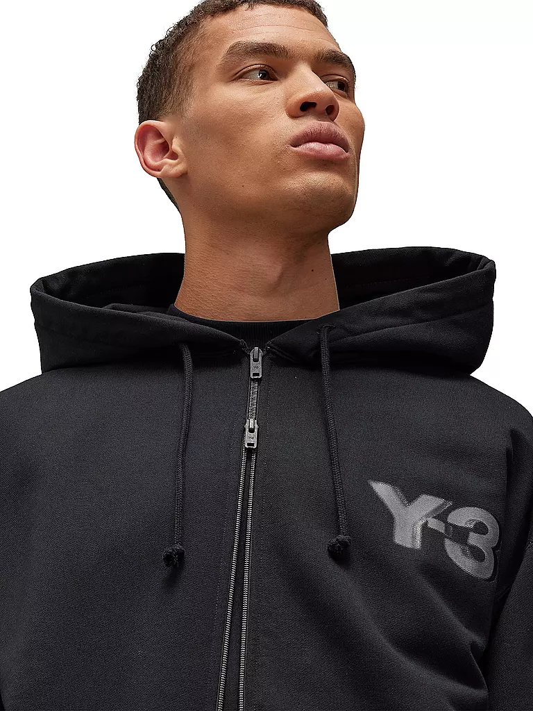 Y-3 Sweatjacke schwarz