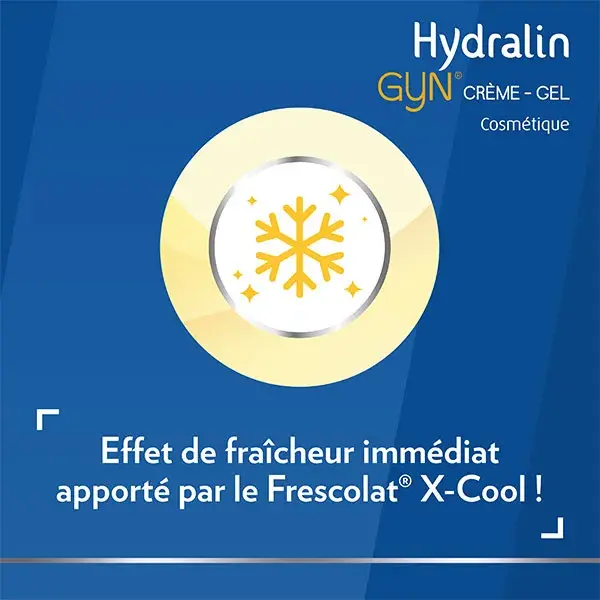 HydralinGyn® Crème Gel Apaisante 35g apaise et Protège la Zone Intime