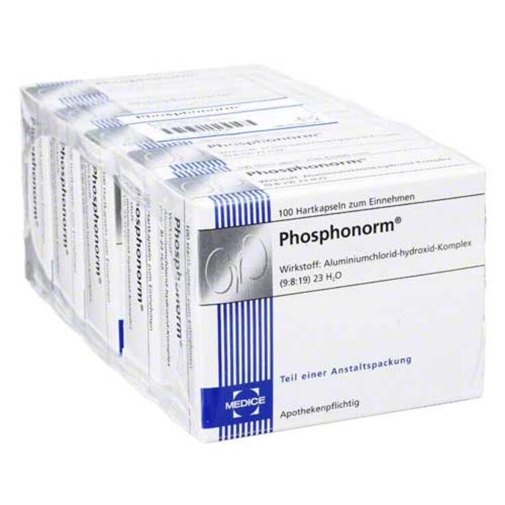 Phosphonorm Hartkapseln, 5X100 St