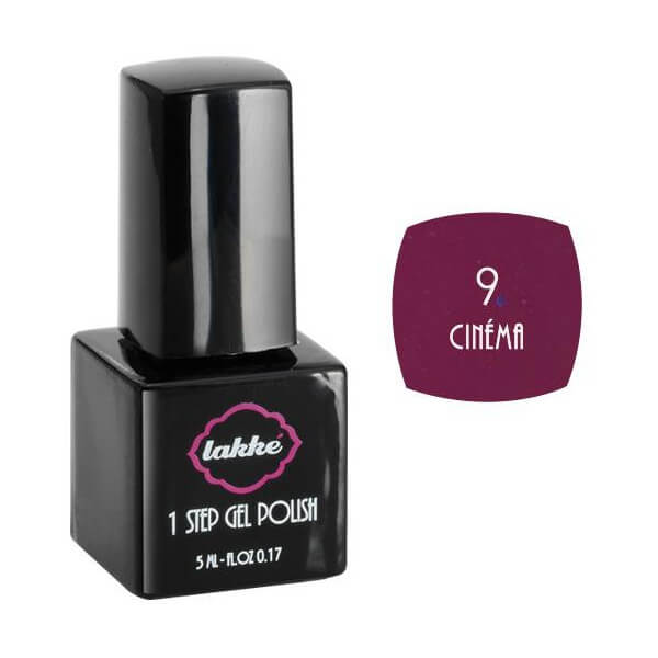 Vernis color 1-step n°9 Cinéma Lakkè 5ML