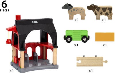 BRIO World 36012 Fjøs