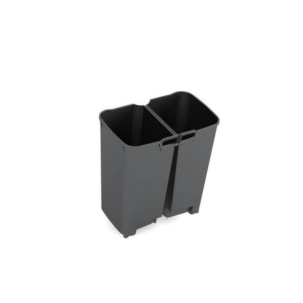 Curver Kis pedaal afvalscheider - 2 x 12 liter