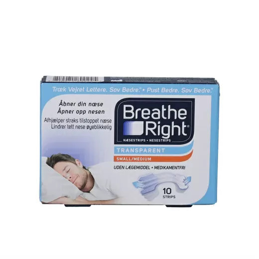 Breathe Right - Næsestrips - 10 stk.