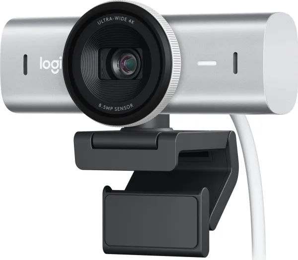 Logitech Master Series MX Brio - Live streaming-kamera - farve - 8,5 MP - 3840 x 2160 - 4K, 1080p - audio - USB-C