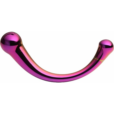 Sinful Rainbow G&P glas dildo 17 cm