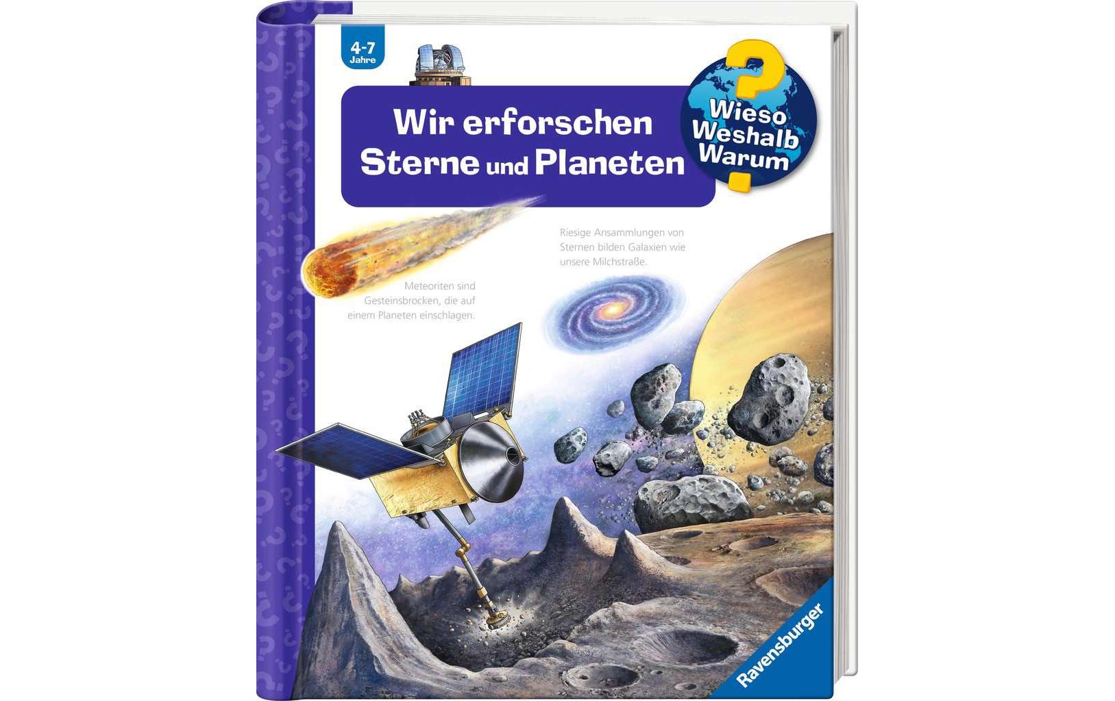 Kinder-Sachbuch WWW Wir erforschen Sterne und PlanetenKlappbuch