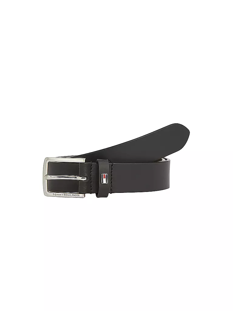 TOMMY HILFIGER Jungen Gürtel  schwarz
