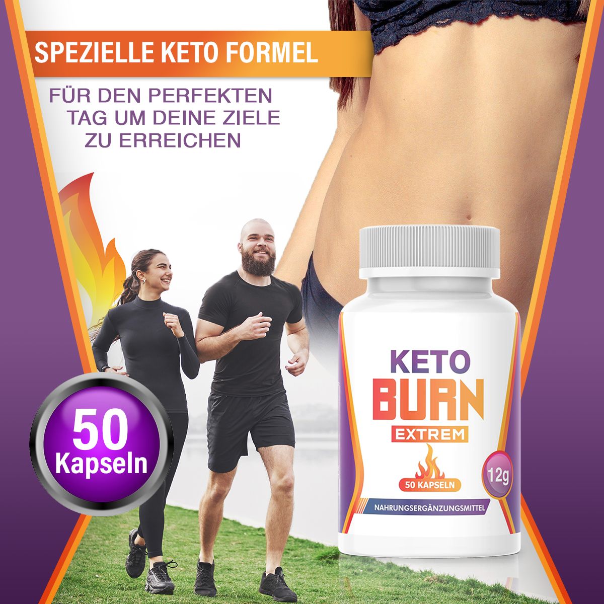 Saint Nutrition® | Keto Burn V2 | Kapseln zum Abnehmen
