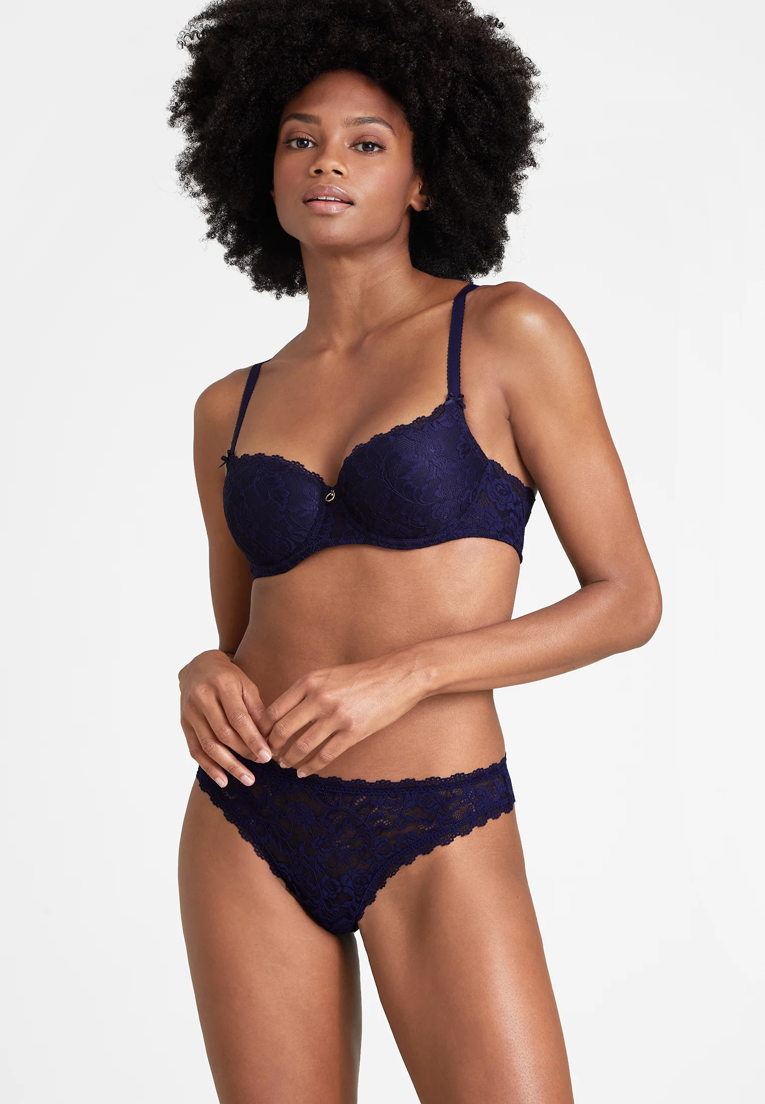 ROSESSENCE - Culotte tanga | Bleu