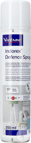 Virbac Indorex Defence Spray Contre Les Puces À La Maison 250ml