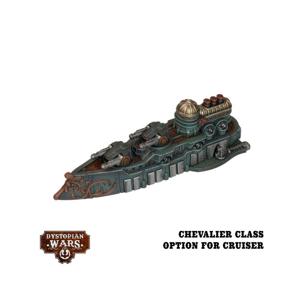 Dystopian Wars: Oriflamme Battlefleet Set