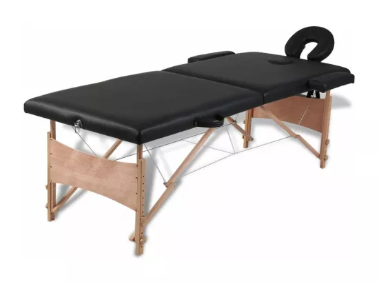 Table pliable de massage bois marron 186 x 68 x 62 cm 02_0001887