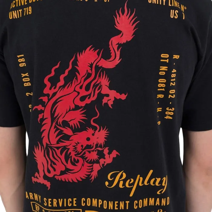 Replay Dragon Shirt Heren