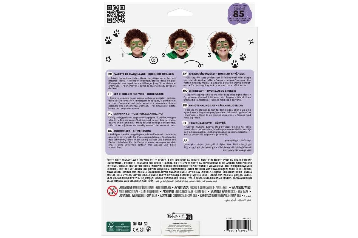 Snazaroo - Face Paint Kit Party Pack 20 Parts (791009)