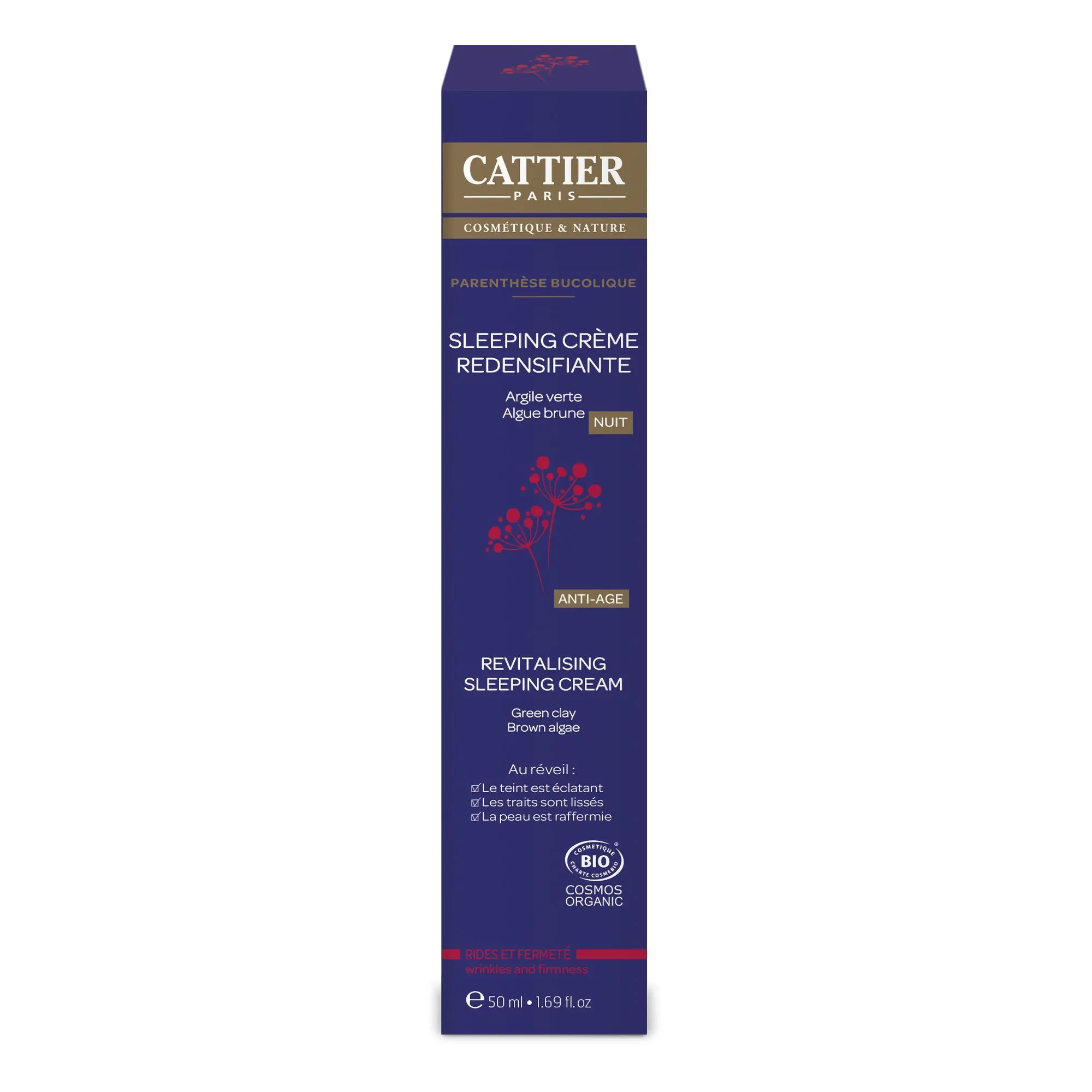 Cattier - Parenthèse Bucolique Sleeping Crème Redensifiante- Entre 20€ et 50€