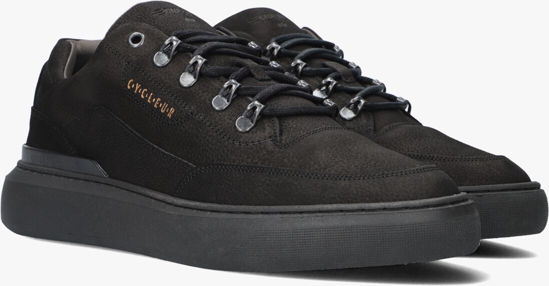 CYCLEUR DE LUXE zwarte cycleur de luxe lage sneakers limit