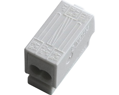 Wago 224-112 Verlichtingsaansluitblok 0,5-2,5mm² 2-aderig 100 stuks wit standaarduitvoering