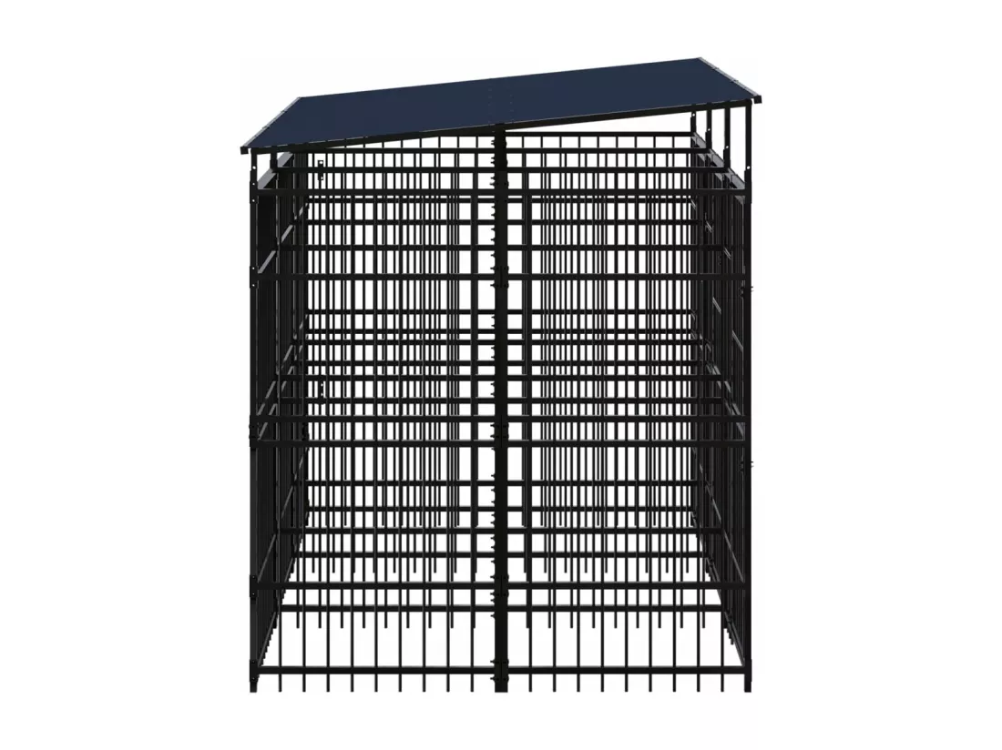 Chenil cage enclos pac noire 288 x 192 x 200 cm 02_0041761