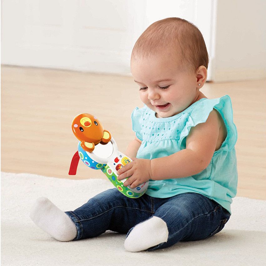 Jouet téléphone Allô Bébé Surprises - Brun - Doré