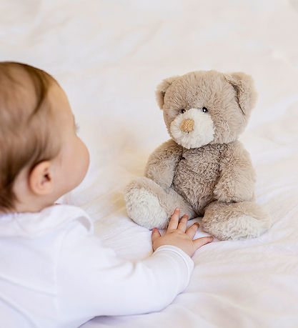 Teddykompaniet Kuscheltier - Teddybär Beige - 25 cm