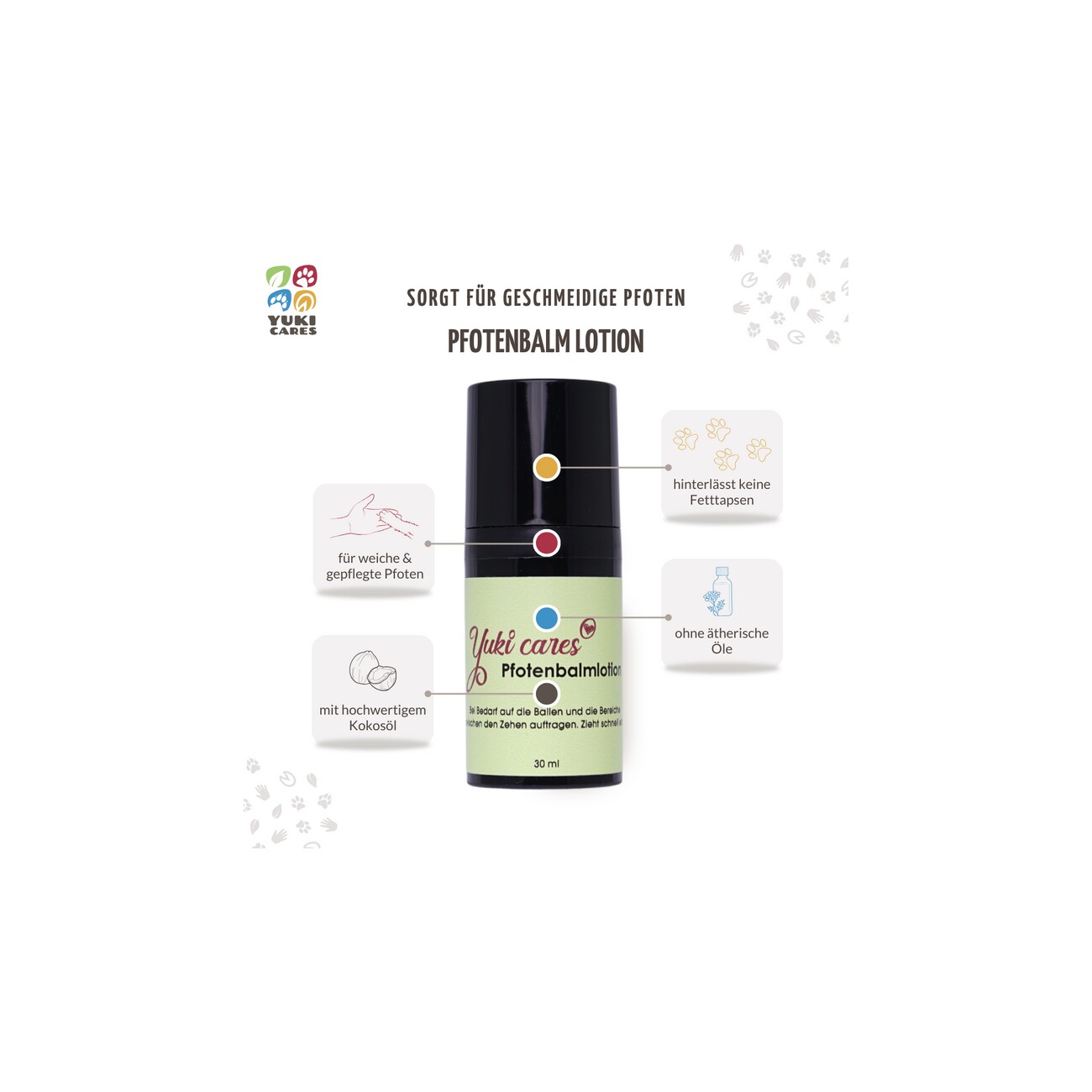 Yuki Cares Pfotenbalm Lotion 10 ml