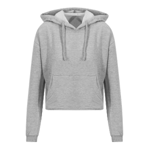 Moletom cropped feminino Awdis Just Hoods