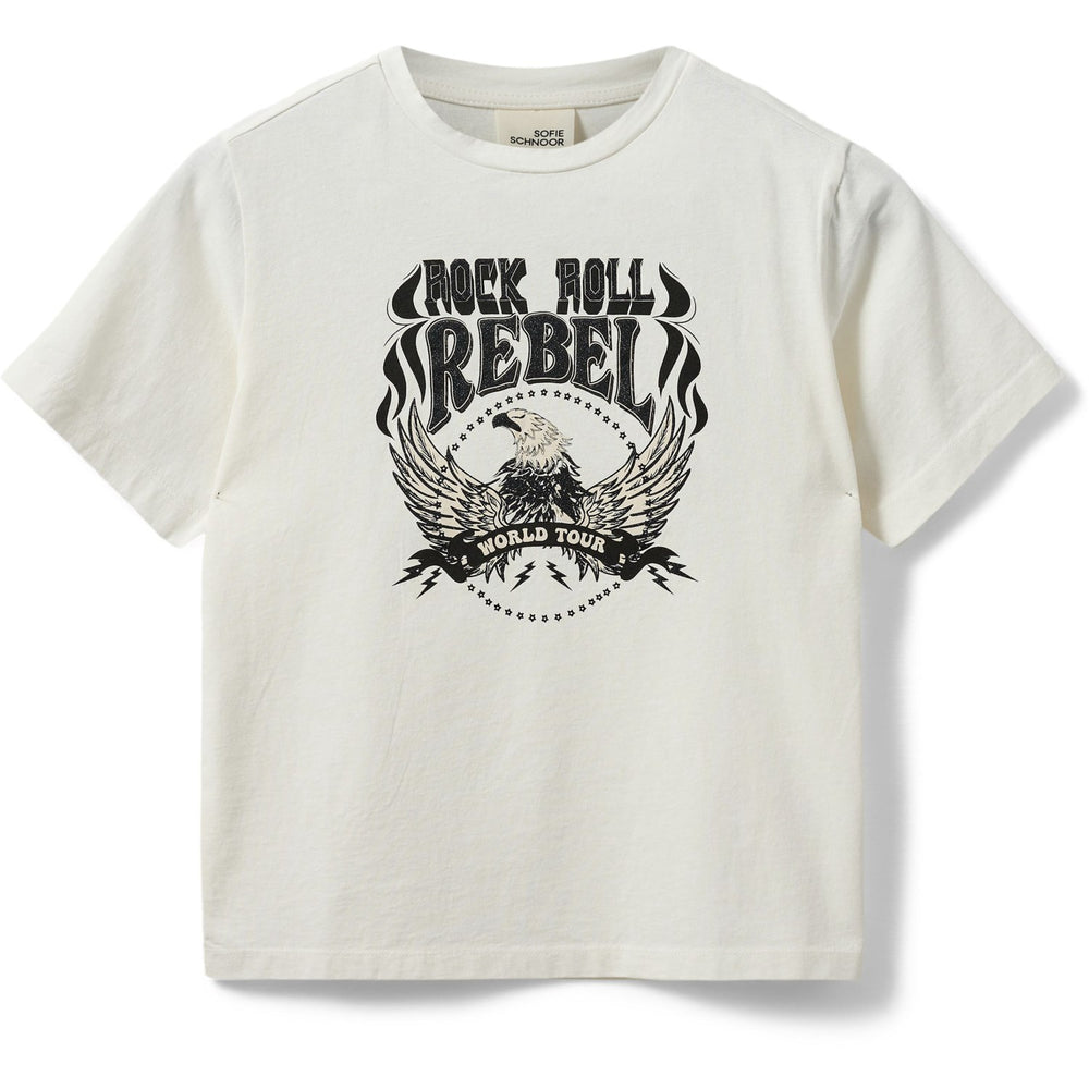 Køb Sofie Schnoor Off White T-Shirt | Luksusbaby
