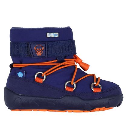 Affenzahn VinterStøvler - Elephant - Tex - Blå/Orange