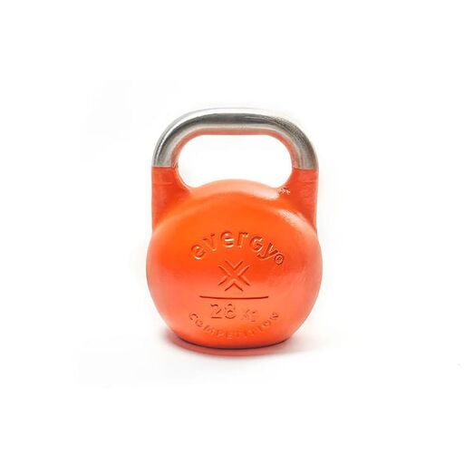 Kettlebell Evergy de competição em aço inoxidável de 24 kg