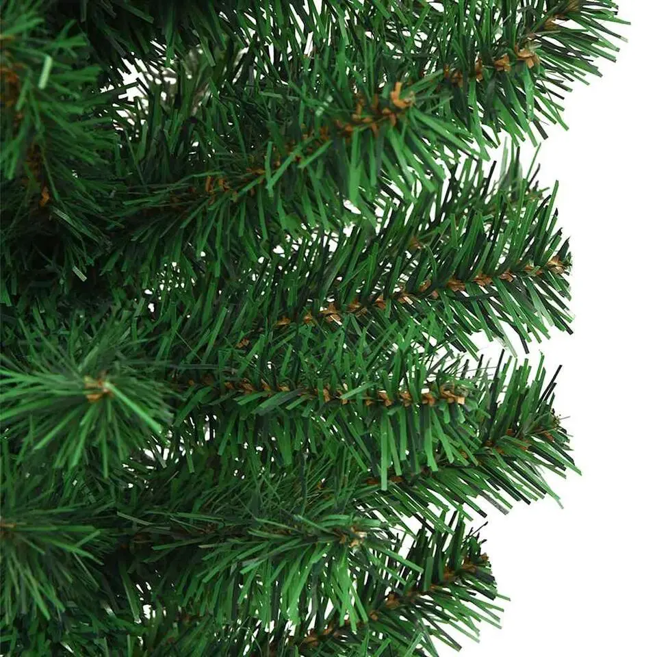 vidaXL Kunstkerstboom omgekeerd met standaard 120 cm groen