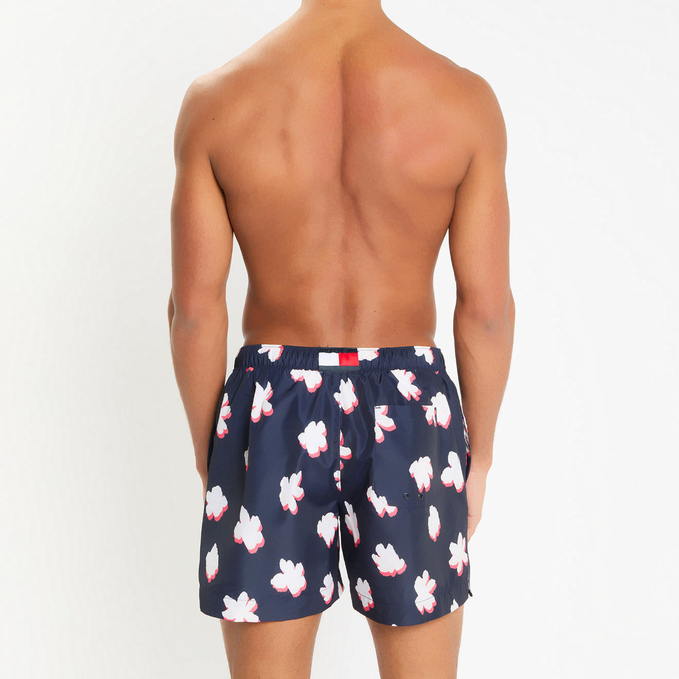 Tommy Hilfiger Short de bain motifs fantaisie bleu marine